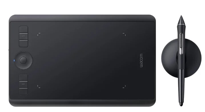 Графический планшет Wacom Intuos Pro S Bluetooth Black, Черный  PTH460K0B