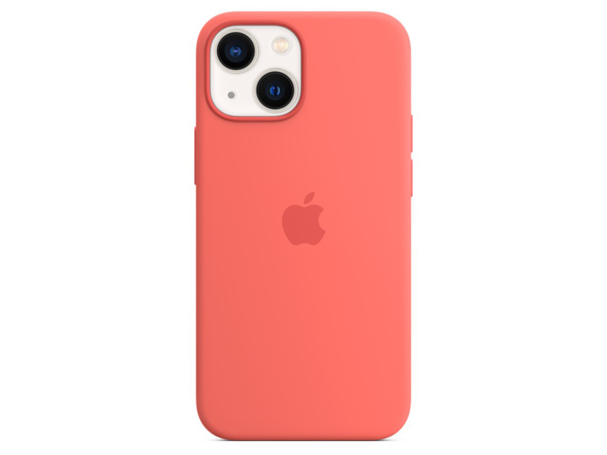 Чехол-накладка Apple Silicone Case with MagSafe Pink Pomelo для iPhone 13 mini Силикон, Розовый помело MM1V3ZE/A MM1V3ZE/A - фото 1