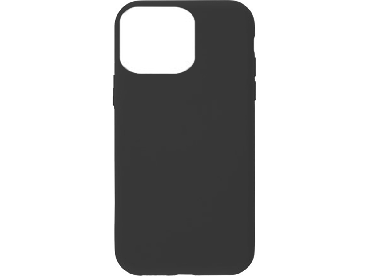 Чехол-накладка LuxCase для смартфона Apple iPhone 14 Pro Max, Термопластичный полиуретан, Черный 62740 - фото 1