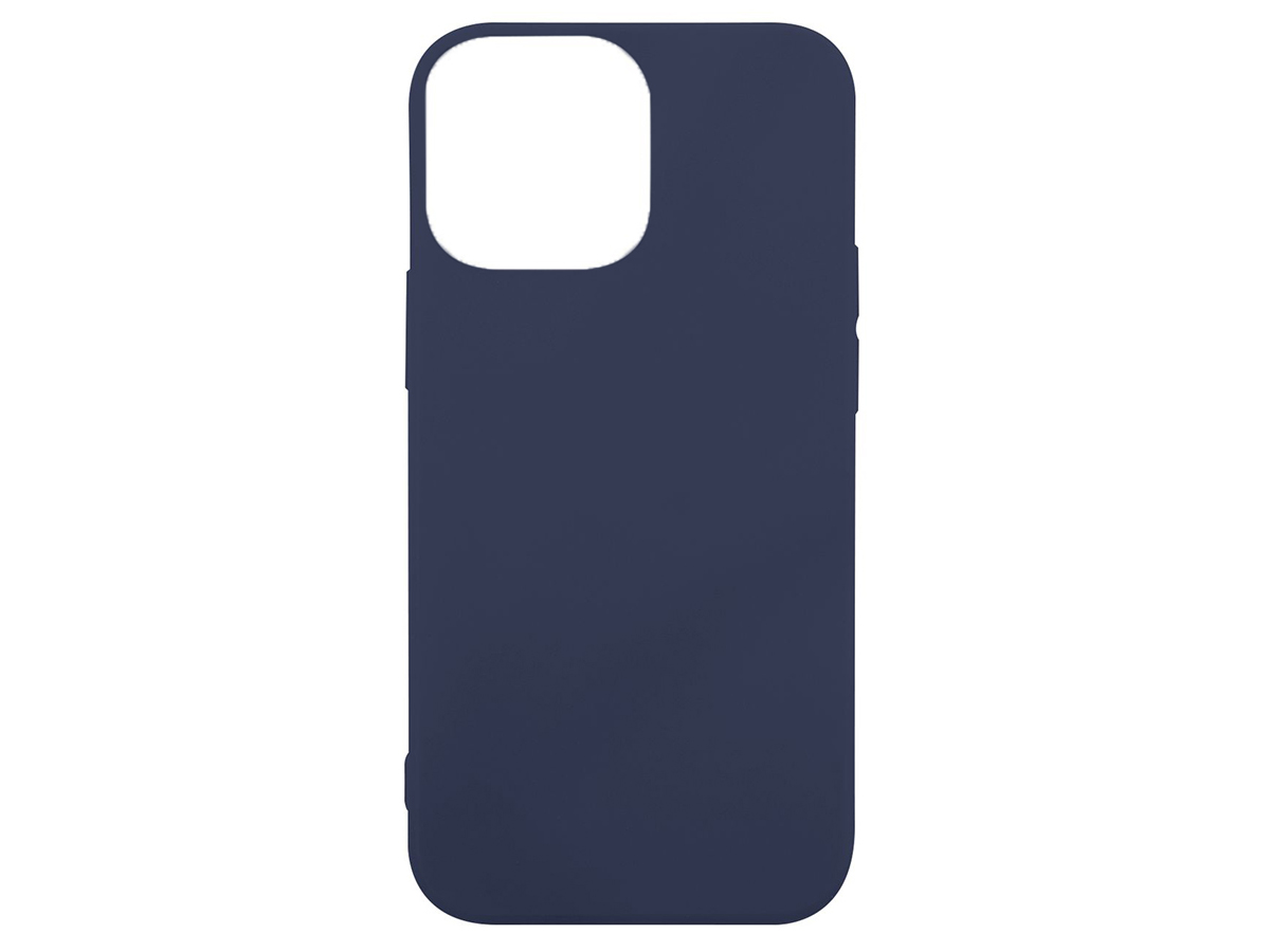 Чехол-накладка LuxCase для смартфона Apple iPhone 14 Pro, Термопластичный полиуретан, Синий 62743 - фото 1