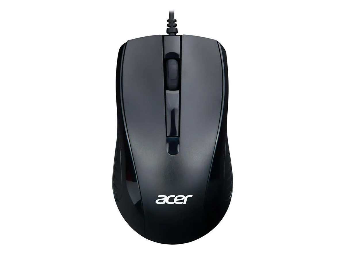 Мышь проводная Acer OMW136, 1000dpi, Черный ZL.MCEEE.01A - фото 1