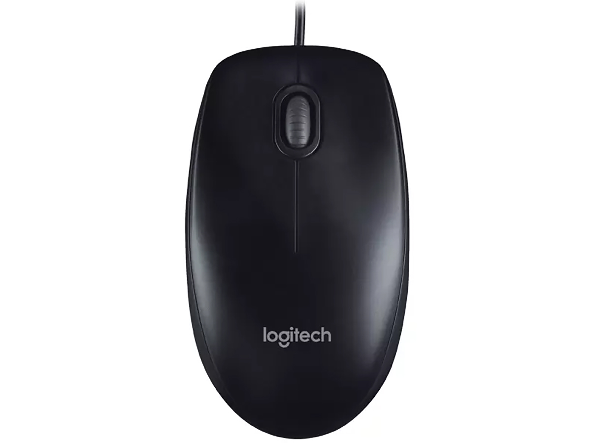 Мышь проводная Logitech B100, 800dpi, Черный 910-005547/910-003357 910-005547/910-003357 - фото 1