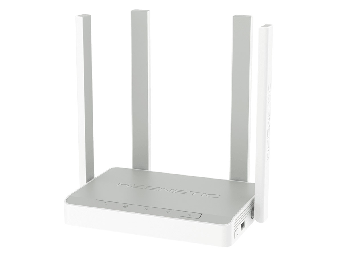 Маршрутизатор (роутер) Keenetic Viva KN-1912 100/1000, WAN, 3xLAN, USB 2.0, WiFi 802.11aс до 300 Мбит/с / 867 Мбит/с (2,4 и 5 ГГц), Белый KN-1912-01RU