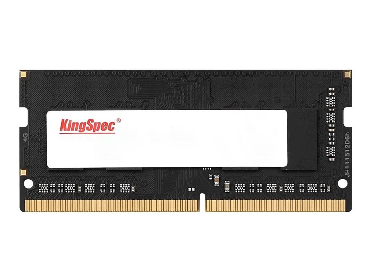 Модуль памяти KingSpec SO-DIMM DDR4 4ГБ PC4-21300 2666MHz 1.2V, CL17, KS2666D4N12004G