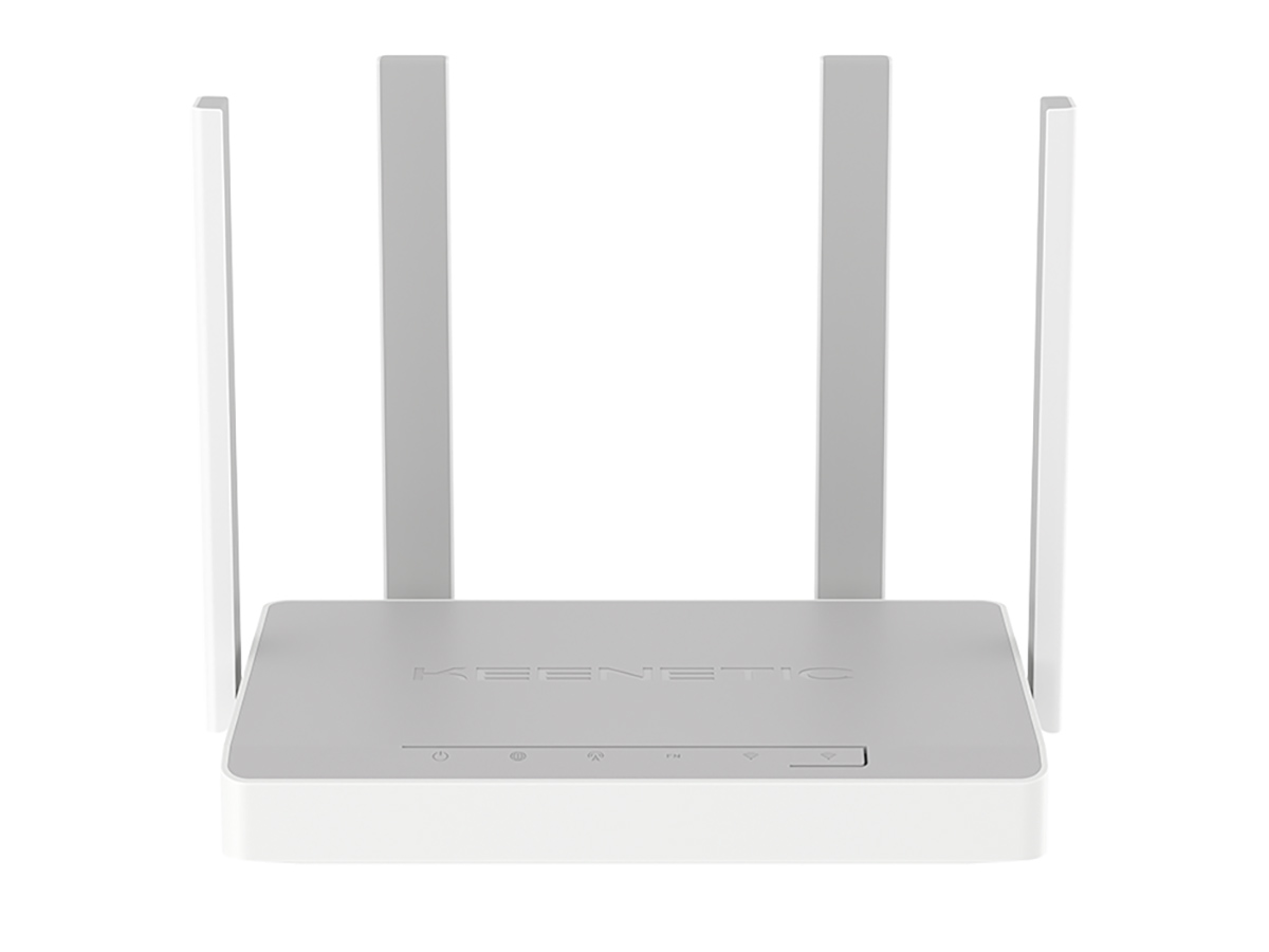 Маршрутизатор (роутер) Keenetic Skipper 4G KN-2910 100/1000BASE-TX, 1xWAN, 3xLAN, USB 2.0, WiFi 802.11ac до 867 Мбит/с (2,4 и 5 ГГц), Серый KN-2910