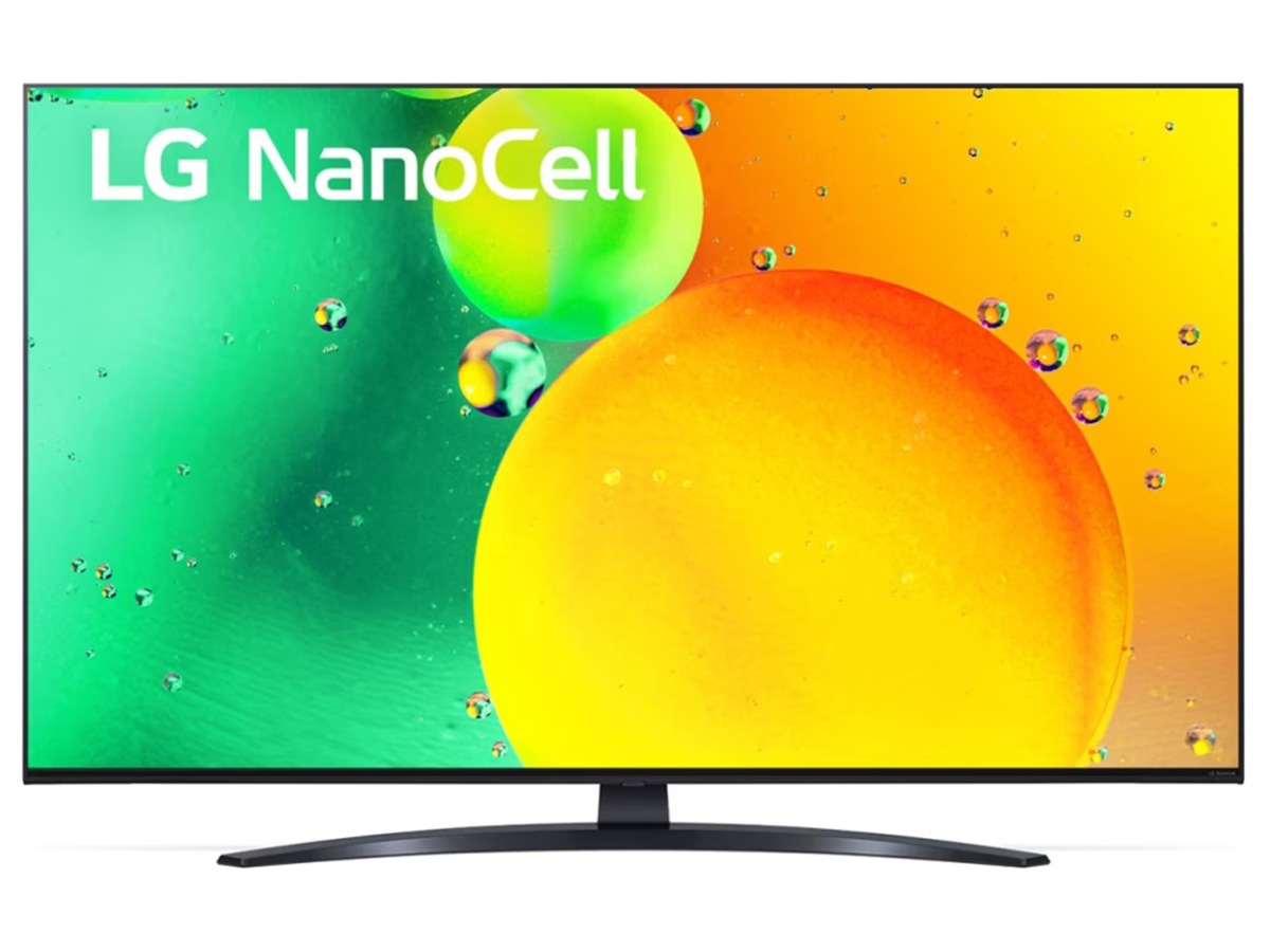 Телевизор LG 43 LED, UHD, NanoCell, Smart TV (webOS), Звук (2x10 Вт), 3xHDMI, 2xUSB, 1xRJ-45, Черный (Синяя сажа), 43NANO769QA.DRUFLJU