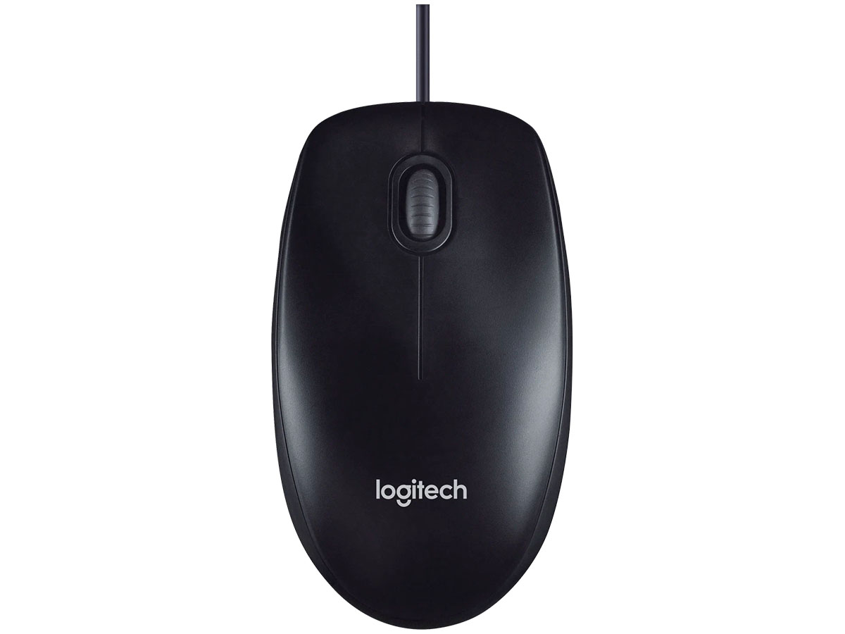 Мышь проводная Logitech M90, 1000dpi, USB Черный 910-001795 - фото 1