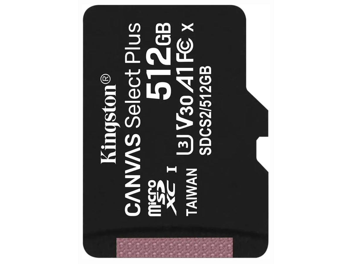 Карта памяти kingston canvas go plus microsdxc 128gb с адаптером